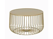 Кофейный стол Flat cage диаметр 65