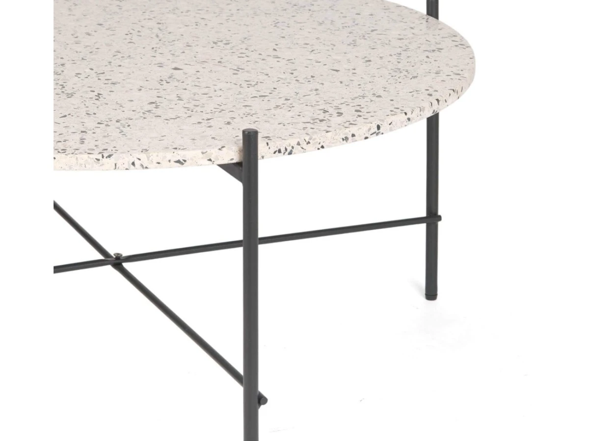 Кофейный стол Lacio Terrazzo диаметр 80 952331  - фото 3