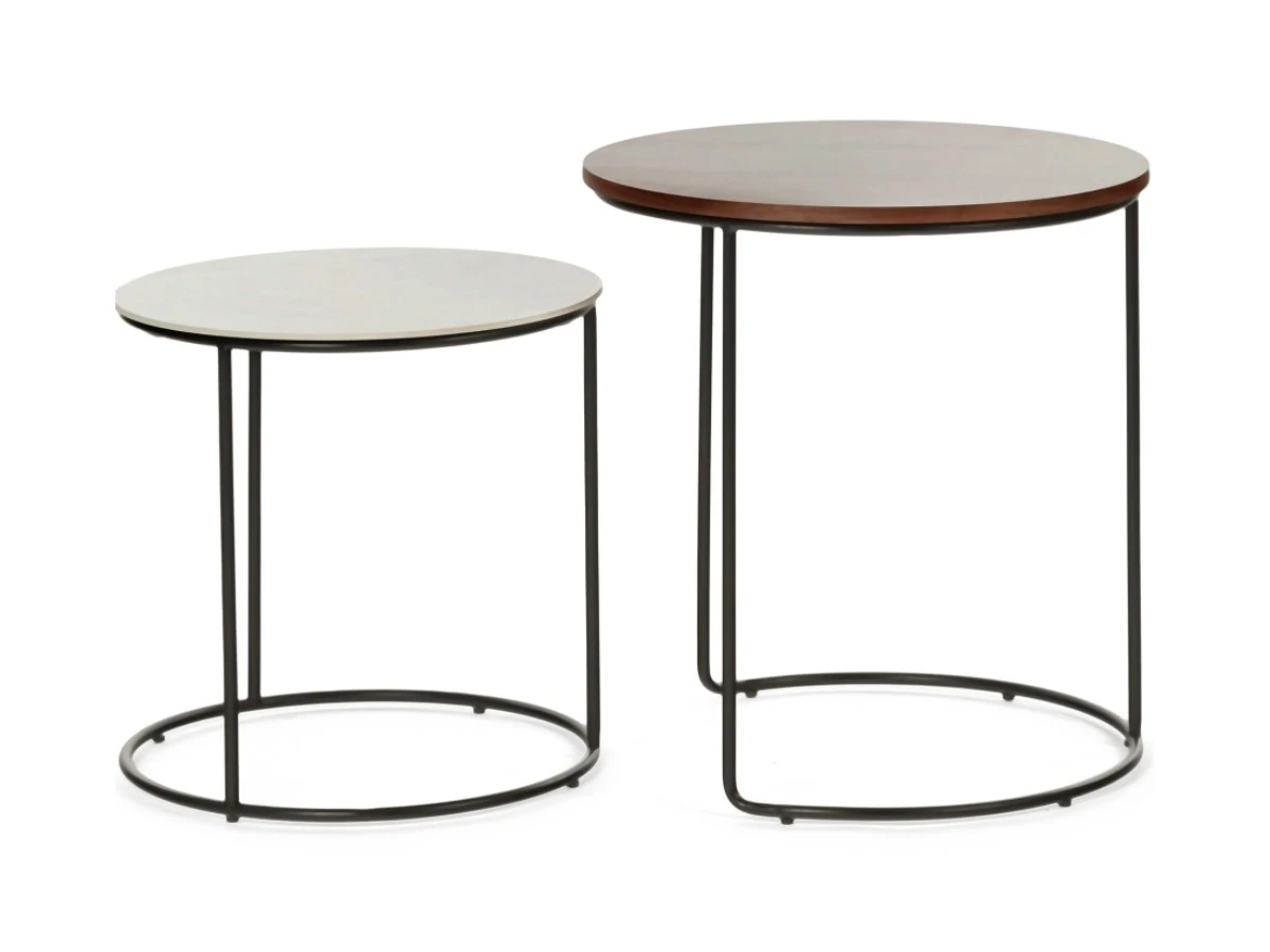 Набор кофейных столов Peyton диаметр 52/45 952476  - фото 4