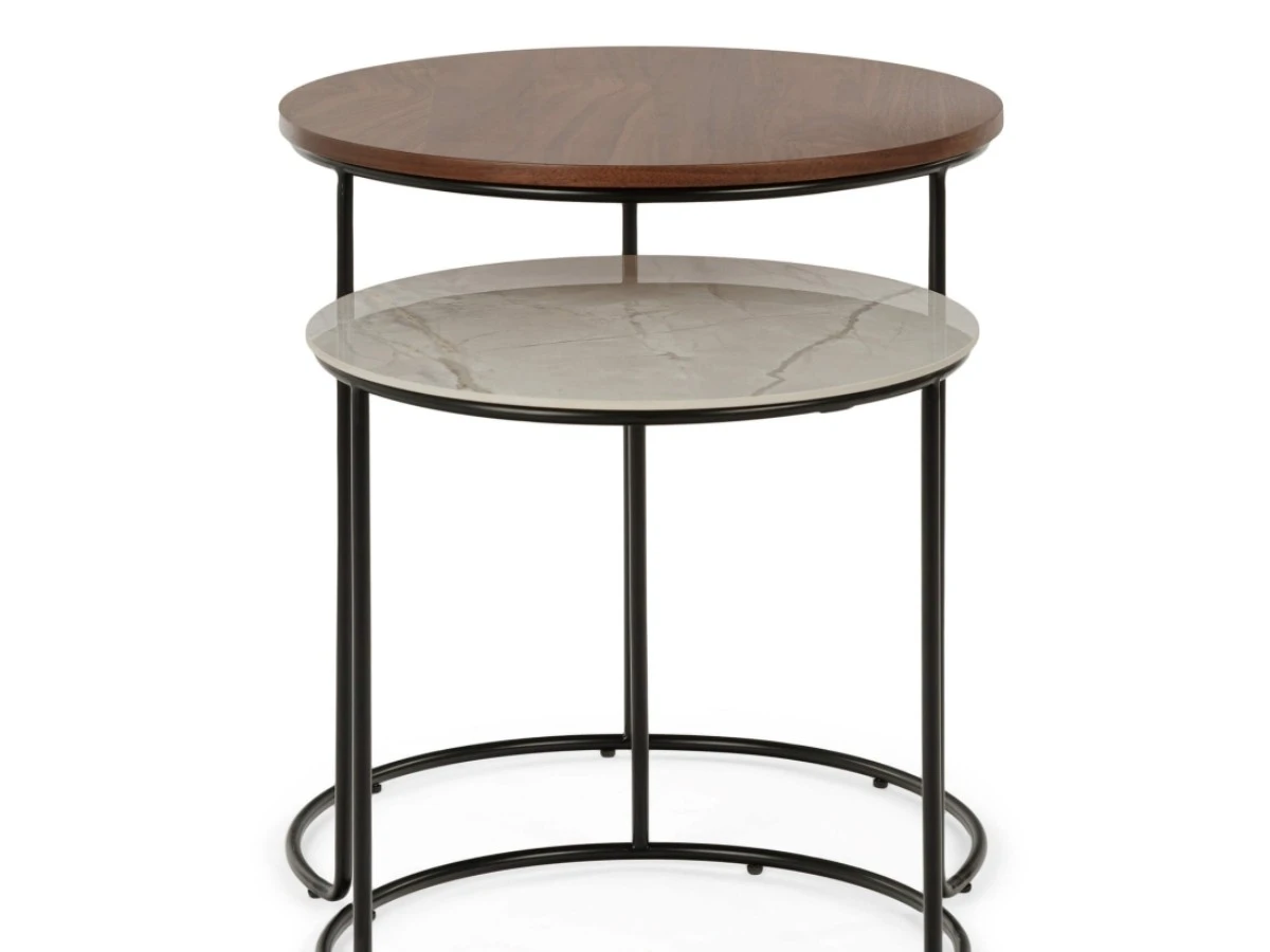 Набор кофейных столов Peyton диаметр 52/45 952476  - фото 3