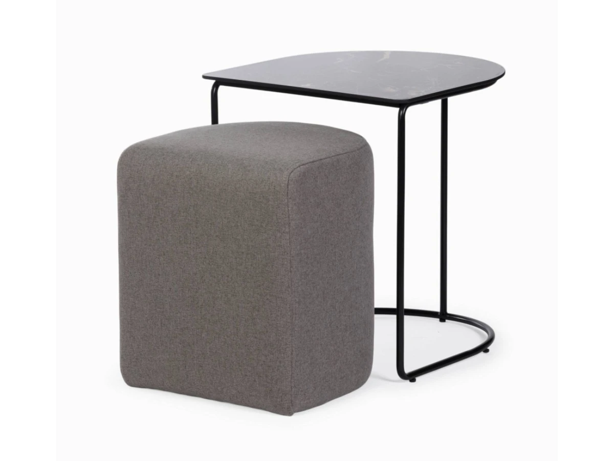 Кофейный стол с пуфом Eglens 44х42 952553  - фото 5