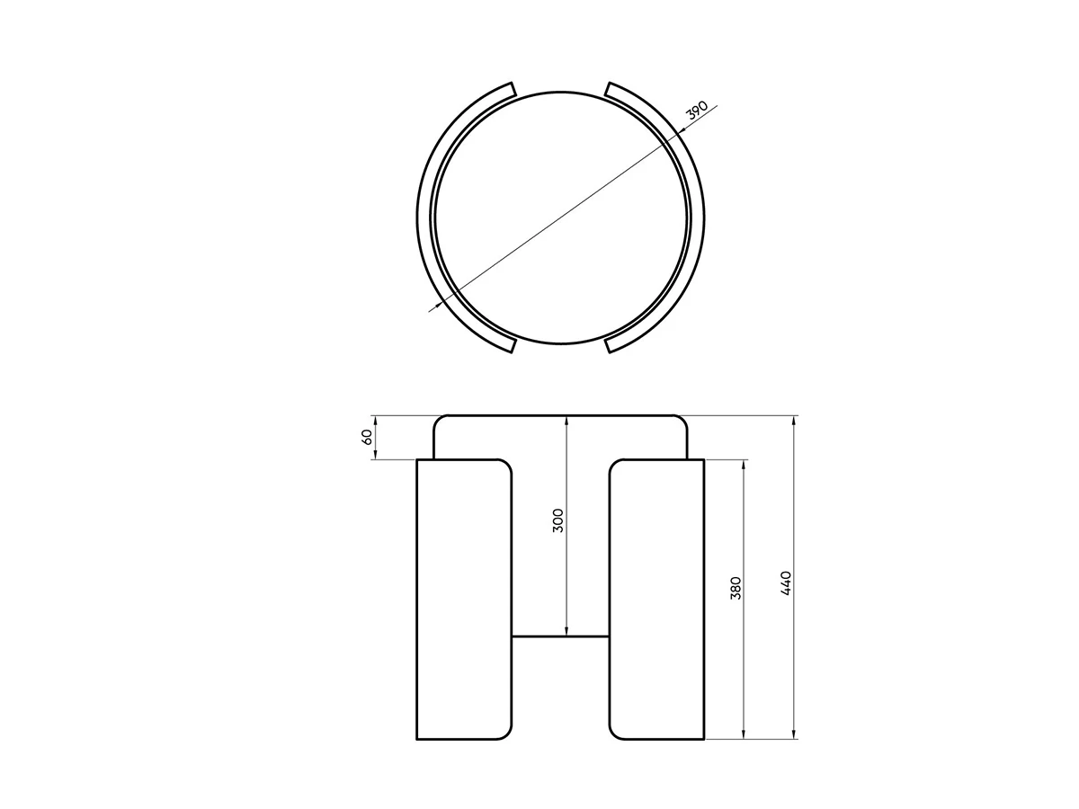 Пуф Lagom 953095  - фото 4