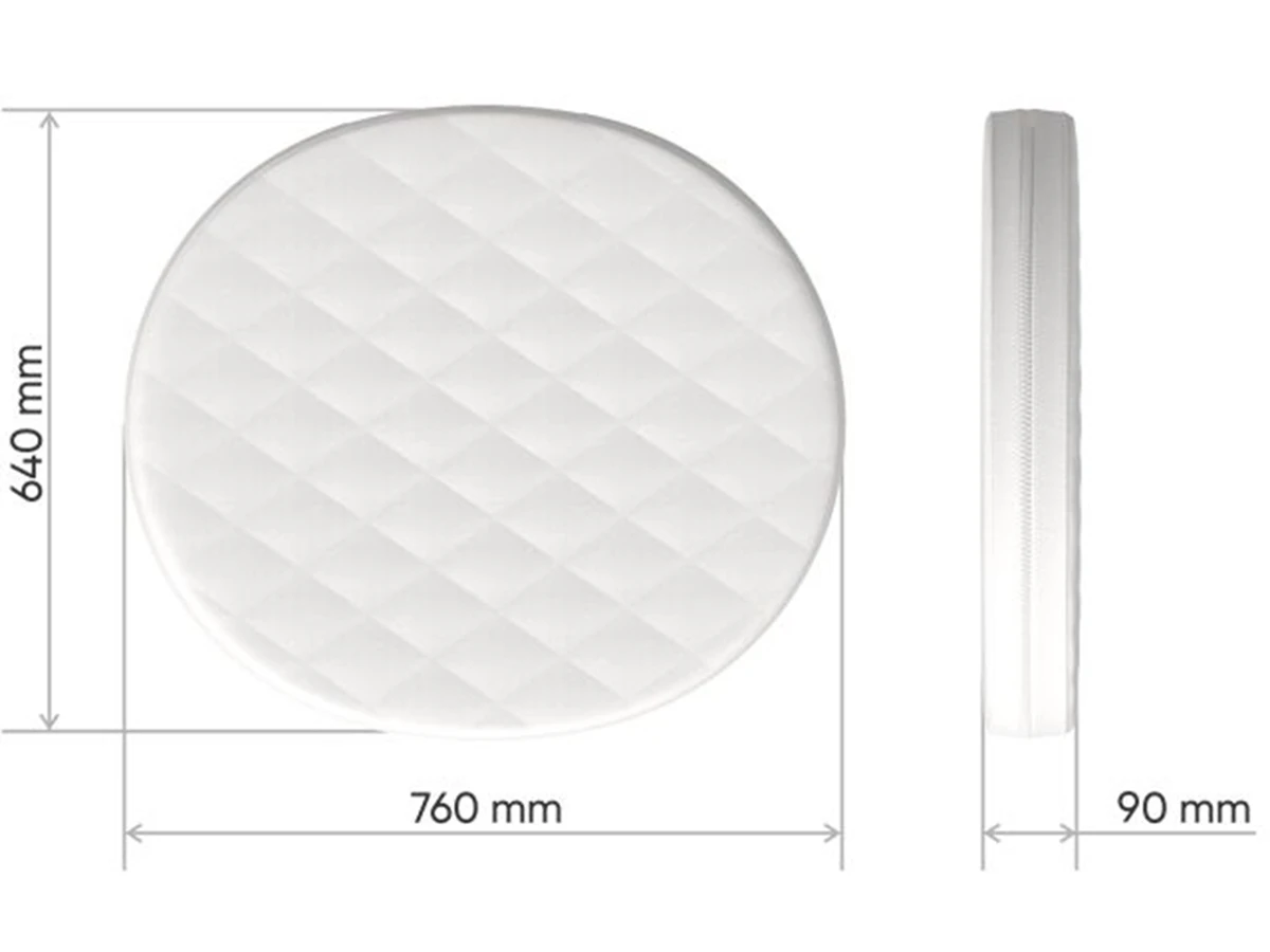 Матрас для люльки Ellipsebed 953132  - фото 3