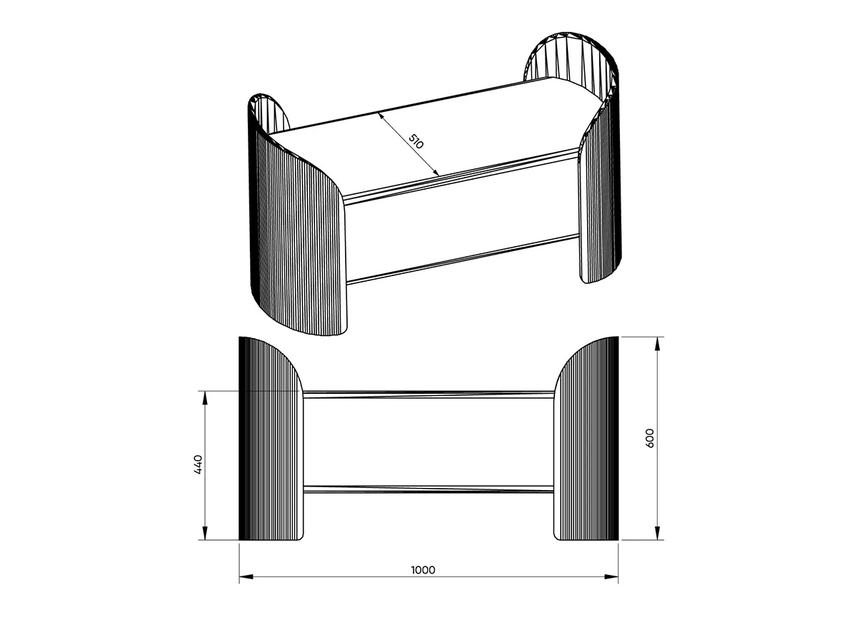 Банкетка Lagom 953152  - фото 3