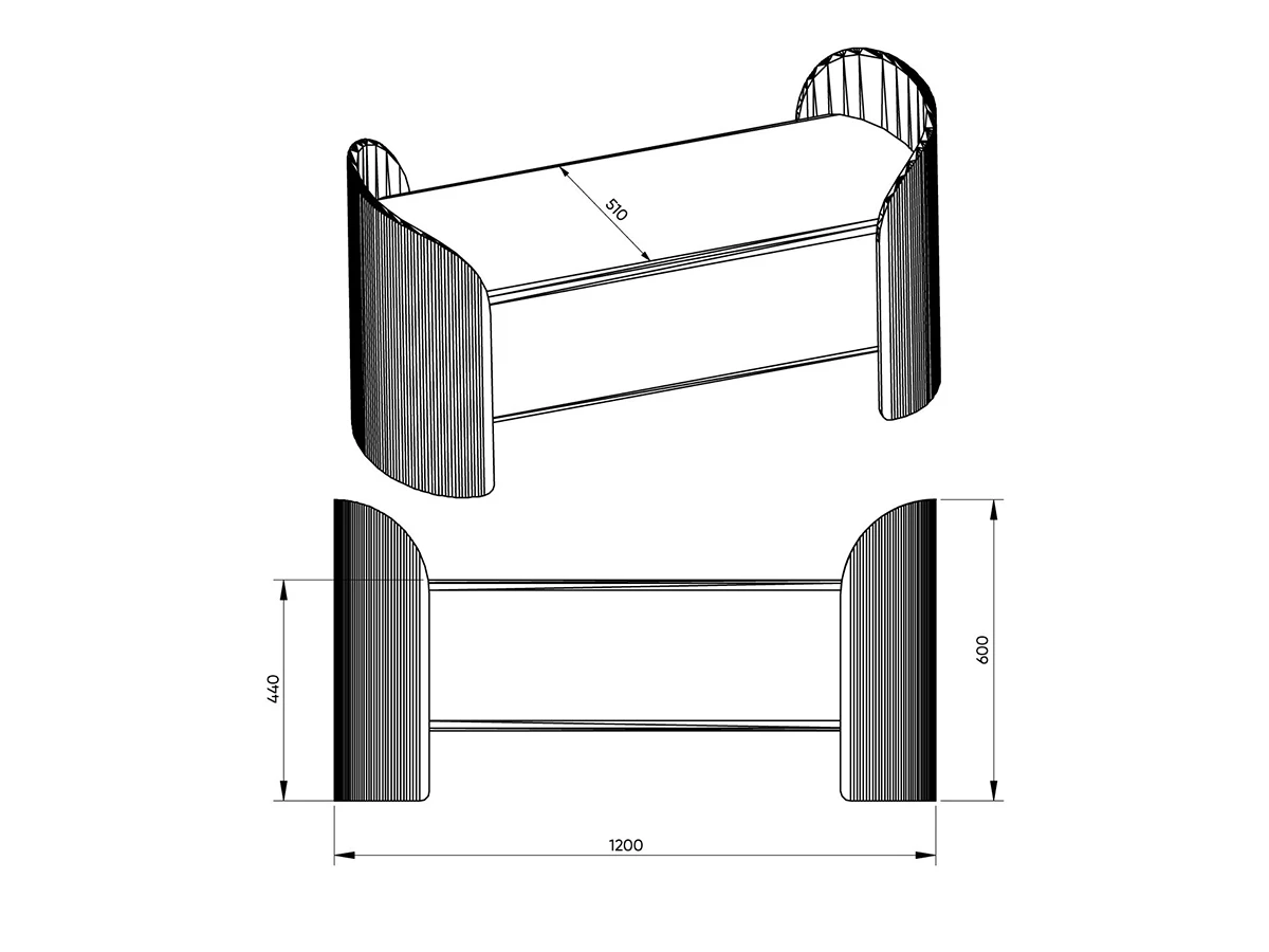 Банкетка Lagom 953222  - фото 3
