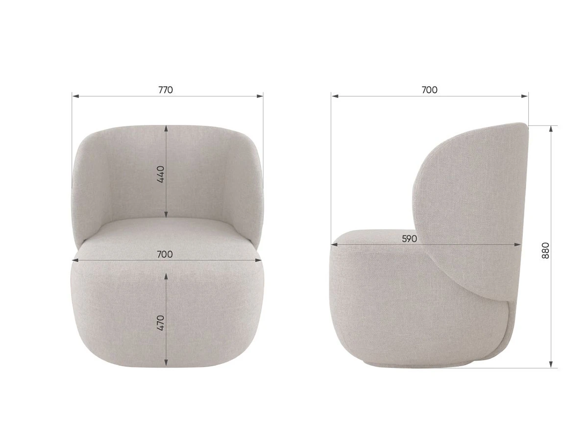 Кресло Ellipse E5.1 953263