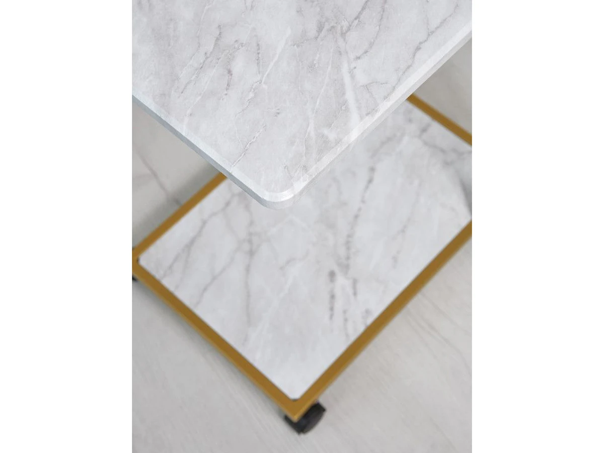 Журнальный приставной столик с полкой Сallisto 953265  - фото 4