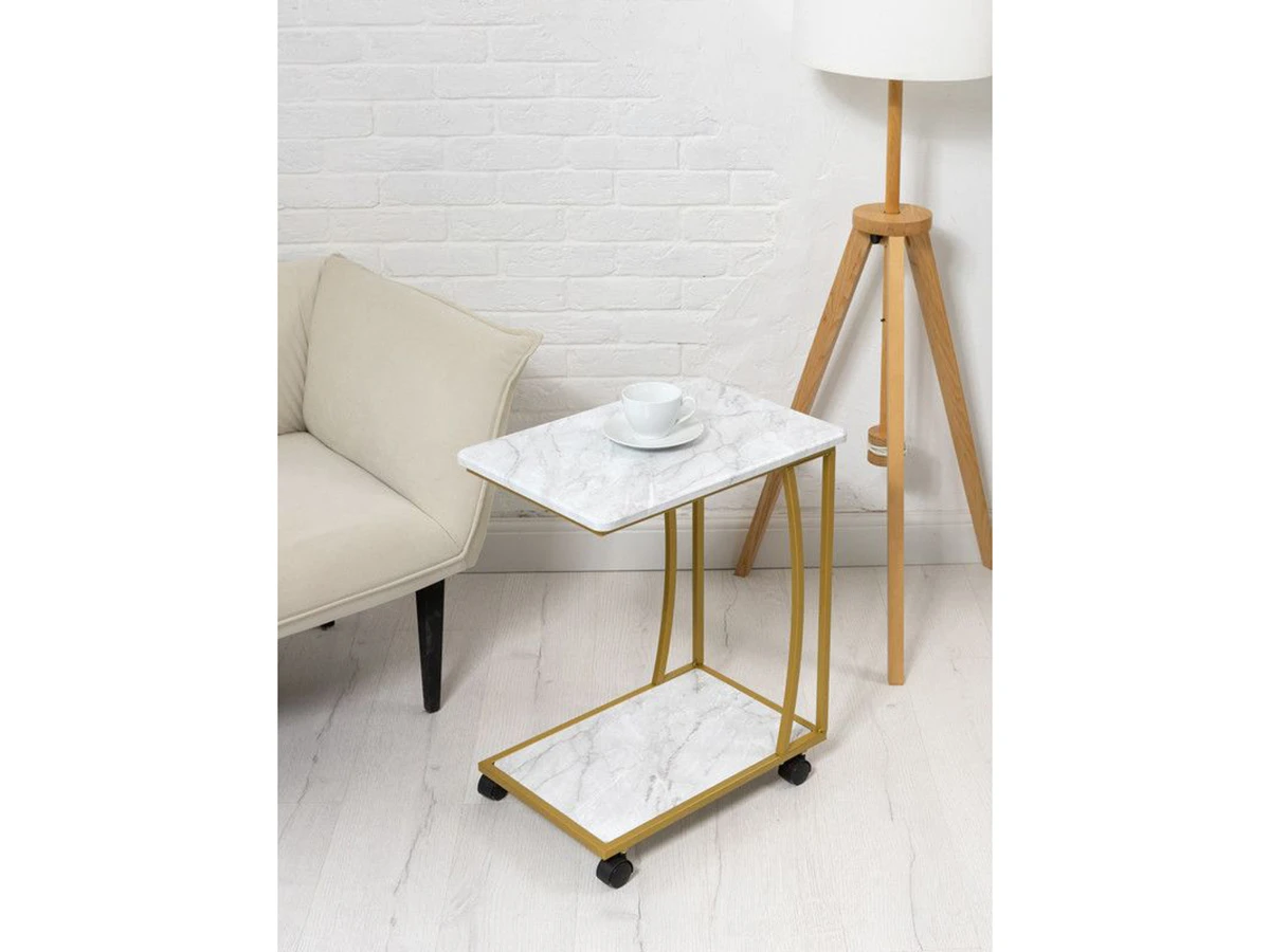 Журнальный приставной столик с полкой Сallisto 953265  - фото 3