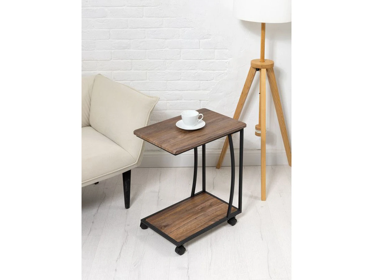 Журнальный приставной столик с полкой 953266  - фото 3