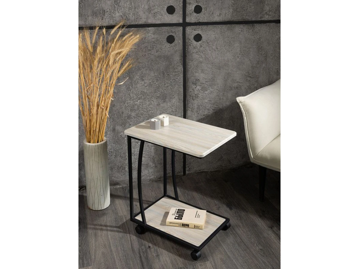 Журнальный приставной столик с полкой 953267  - фото 2