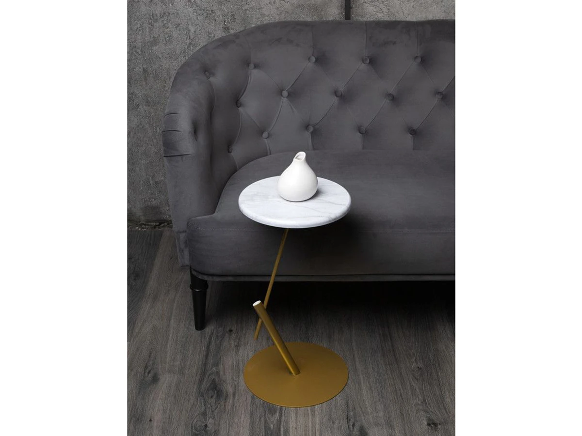 Журнальный интерьерный круглый столик Сallisto M 953288  - фото 3