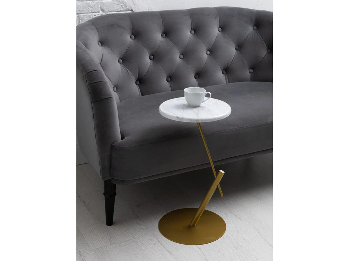 Журнальный интерьерный круглый столик Сallisto M 953288  - фото 4