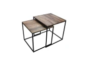 Комплект квадратных журнальных столиков Callisto M