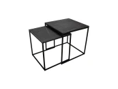 Комплект квадратных журнальных столиков Callisto M