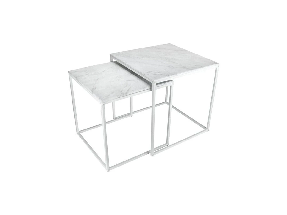 Комплект квадратных журнальных столиков Callisto M 953296  - фото 1