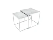 Комплект квадратных журнальных столиков Callisto M