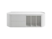 Тумба Lagom под ТВ 2 ящика 3 ниши ширина 140 см 953387