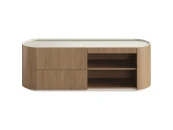 Тумба Lagom под ТВ 2 ящика 2 полки ширина 140 см
