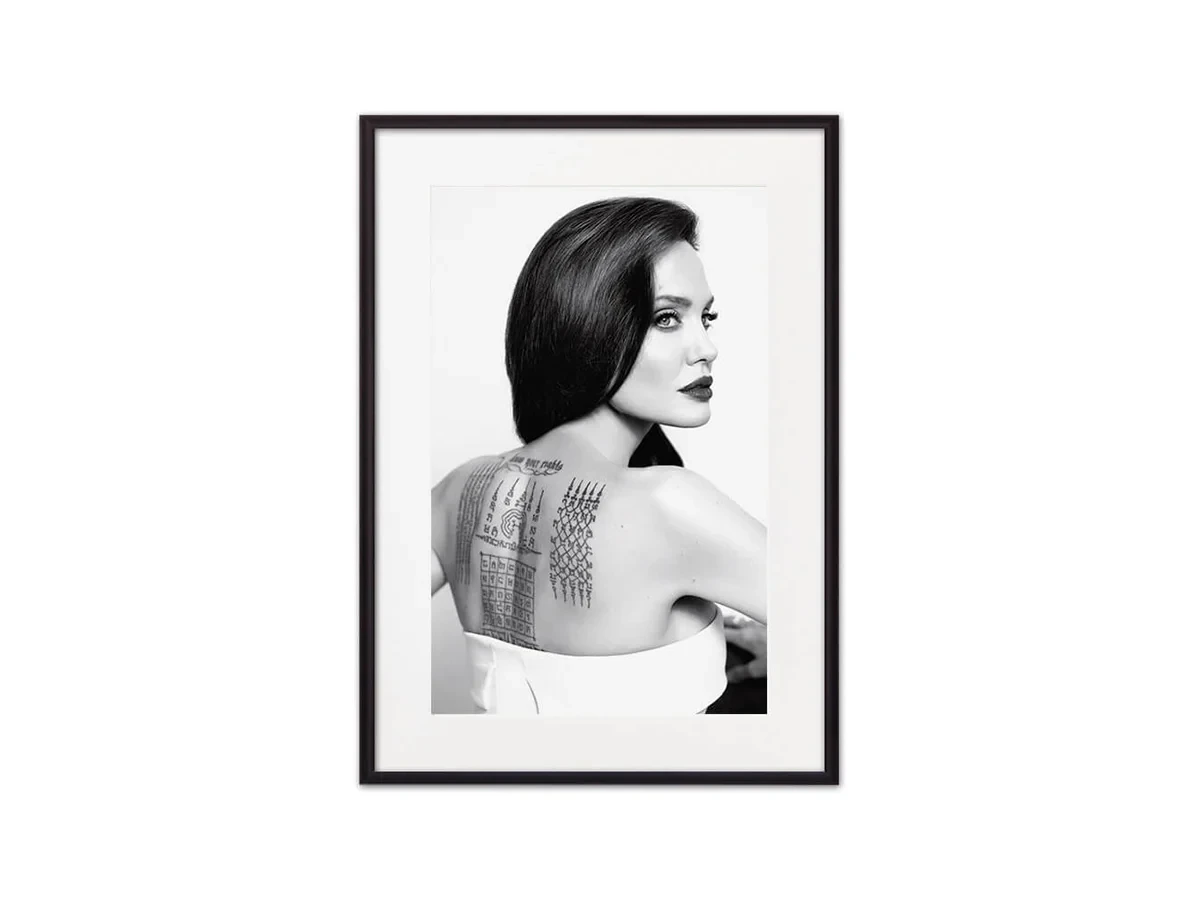 Постер в рамке Анджелина Джоли 21х30 см 648555