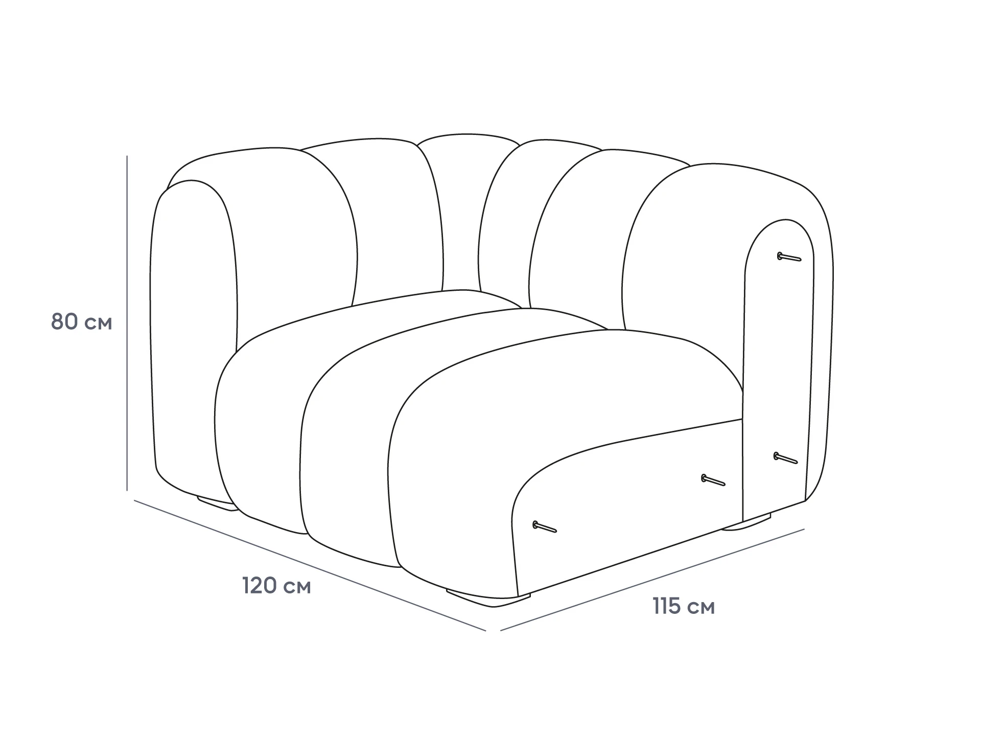 Завершение левое Valvori 954050  - фото 4
