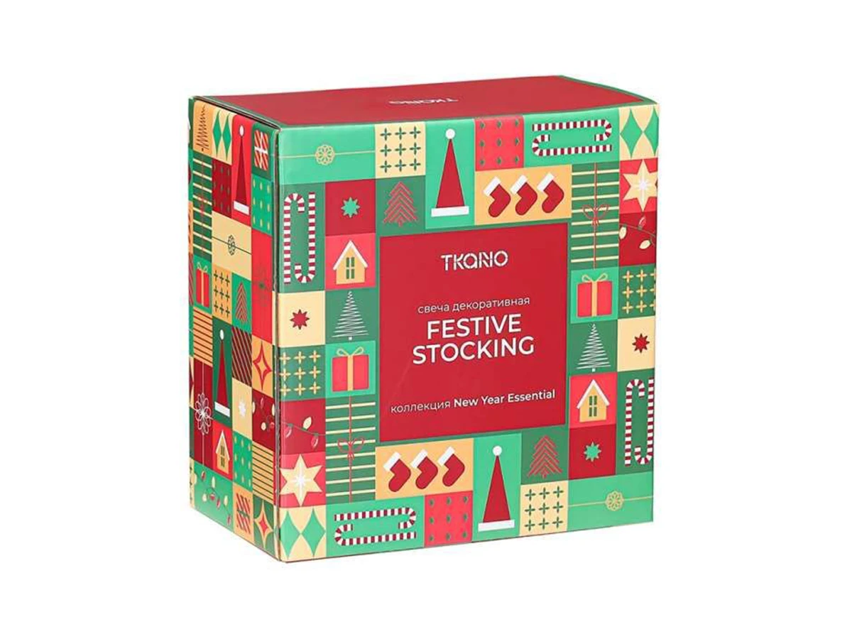 Свеча декоративная Festive stocking, 954305