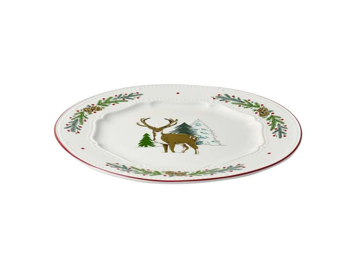 Набор из четырех тарелок Nordic winter 954355  - фото 6