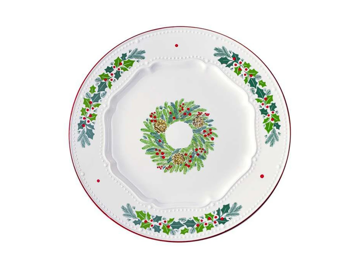 Набор из четырех тарелок Nordic winter 954355  - фото 4