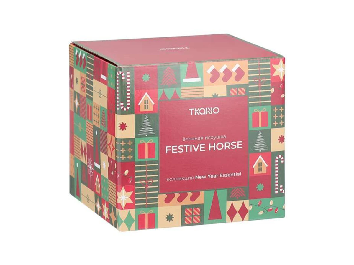 Ёлочная игрушка Festive Horse 954384