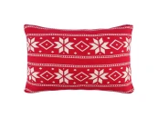 Подушка вязаная с новогодним рисунком Frostwork