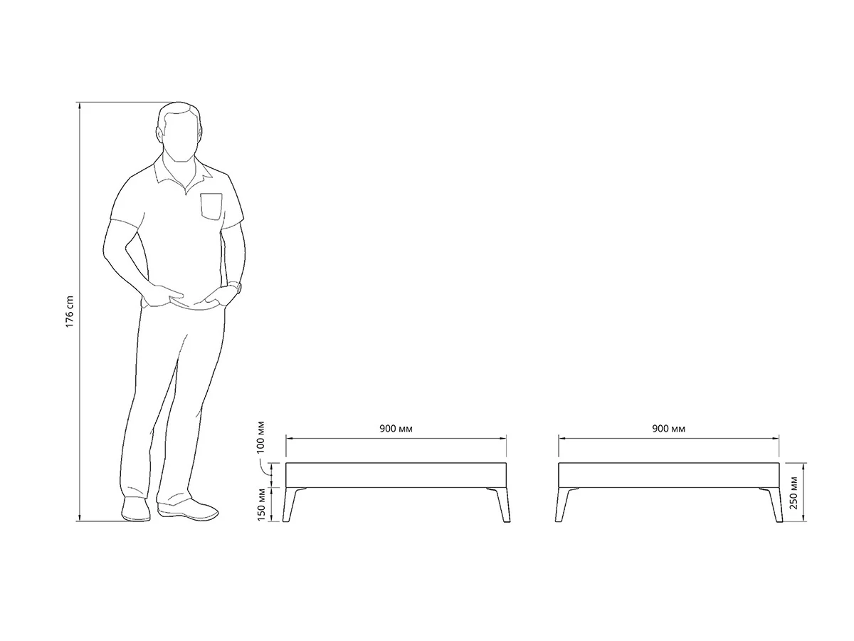 Стол журнальный Бэйс 954447  - фото 4