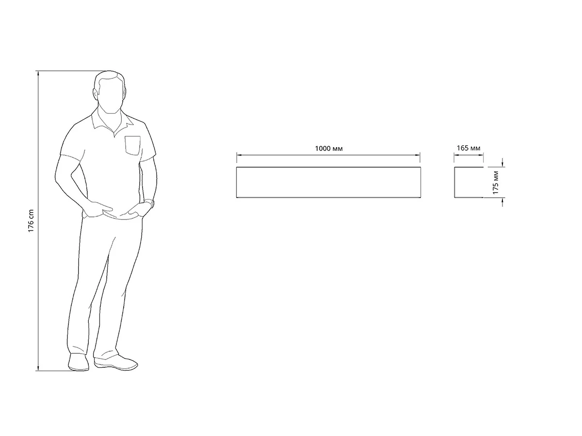 Металлическая полка Эдж 954465  - фото 5