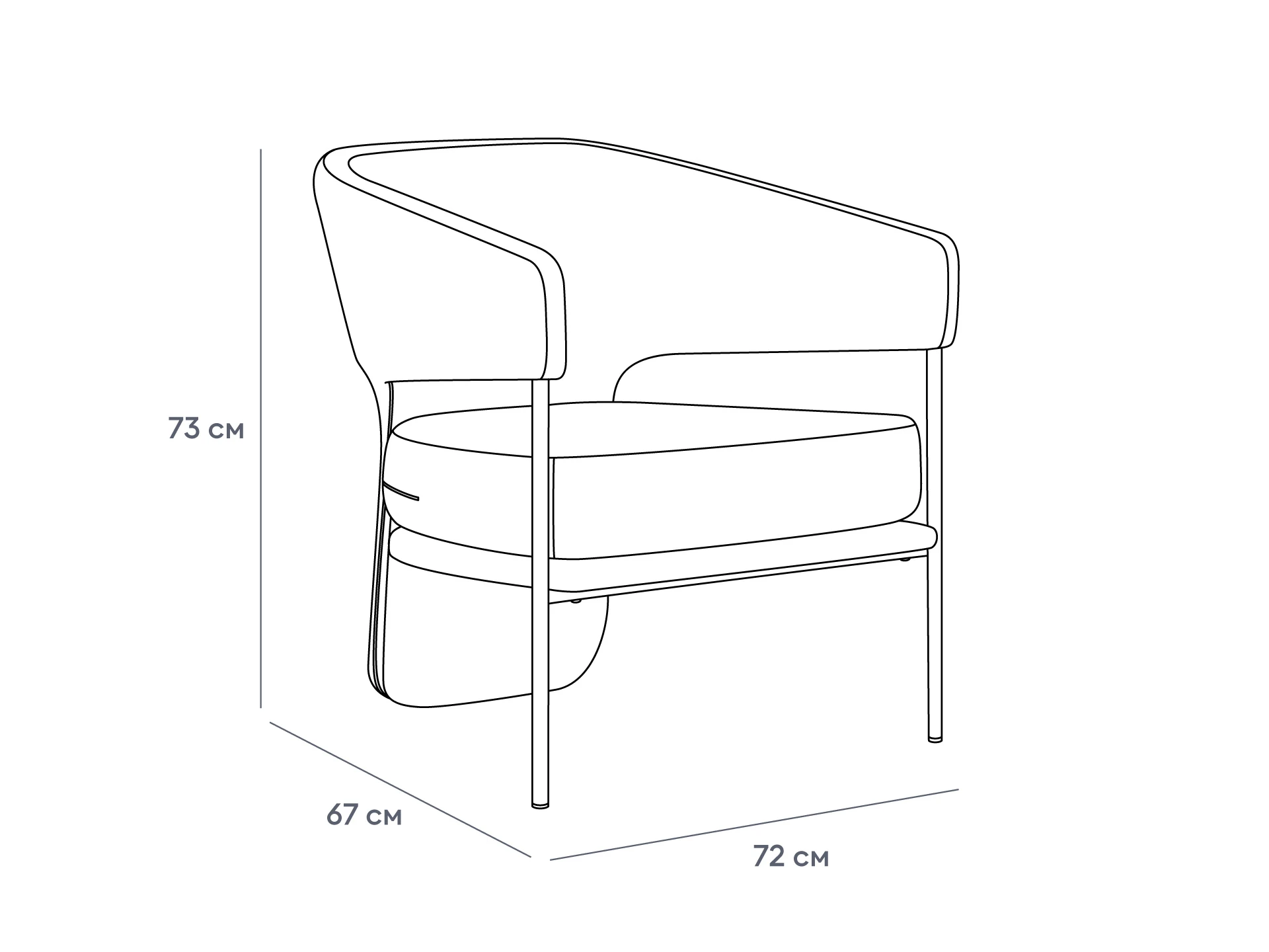 Кресло Loti 954486  - фото 9