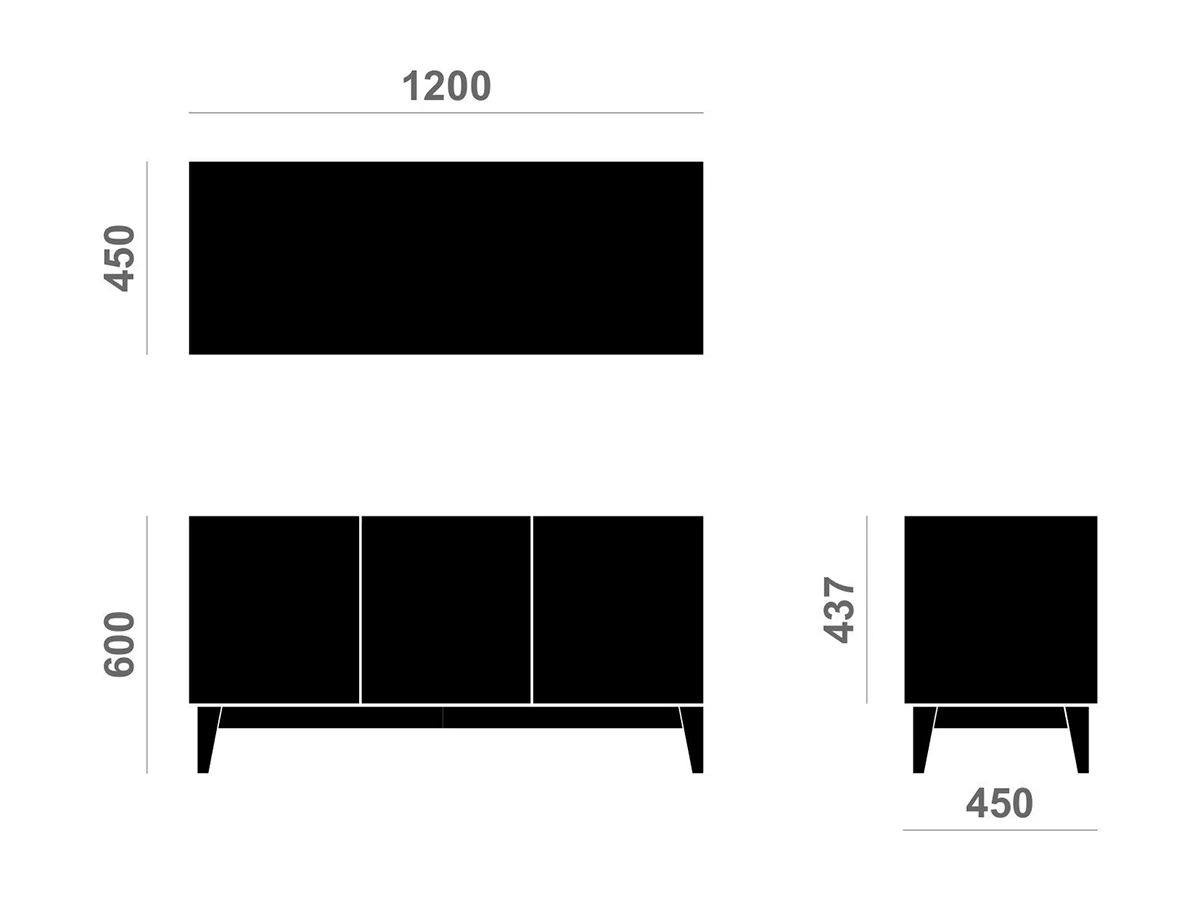 Тумба под ТВ LEMAR 954599  - фото 5