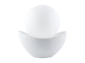 Белая настольная лампа Мейперл