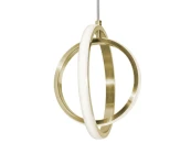 Золотой светодиодный подвес Глоу