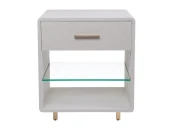 Бежевая прикроватная тумба Тейт