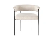 Бежевый мягкий стул Эбби