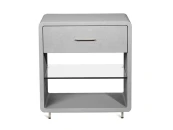 Серая прикроватная тумба Тейт