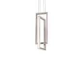 Серебряный светодиодный подвес Ульрих