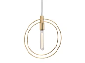 Золотой подвесной светильник Бекки