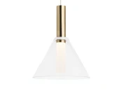 Золотой подвесной светильник Мезз