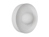 Настенный светильник Кассель с белым стеклом