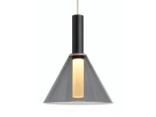 Чёрный подвесной светильник Мезз