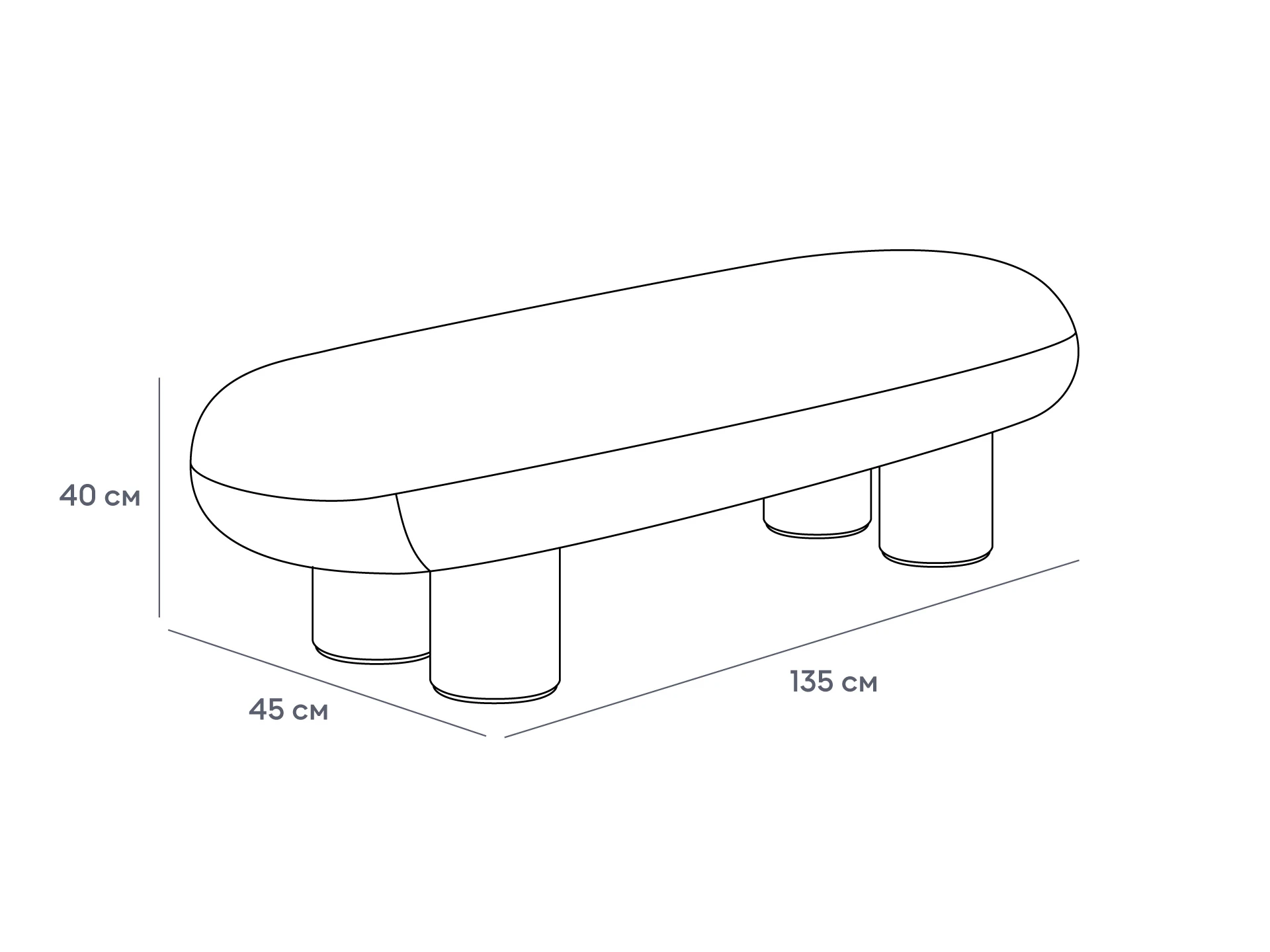Банкетка Liora 955767  - фото 9