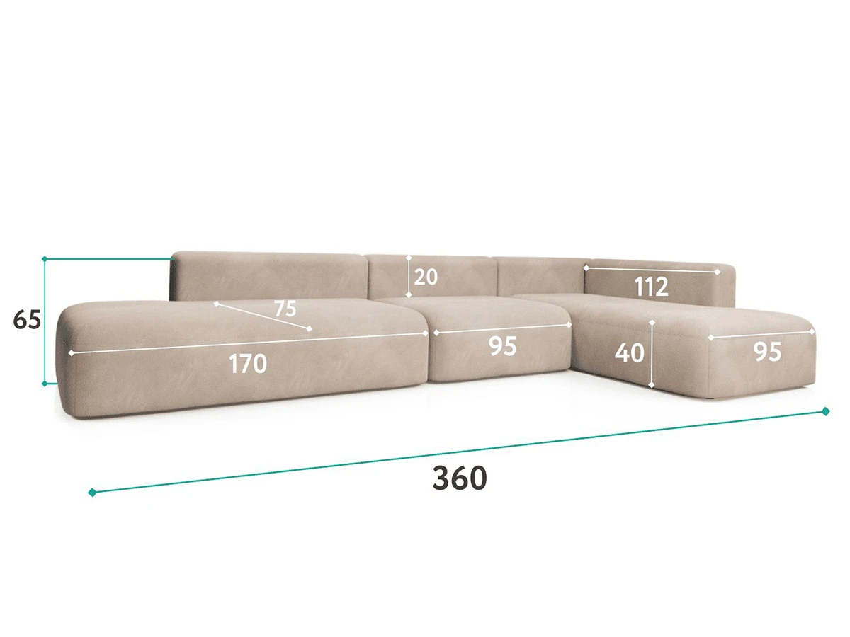 Диван угловой Новые эмоции 957141  - фото 9