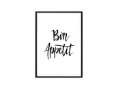 Постер в рамке Bon appetit 21х30 см