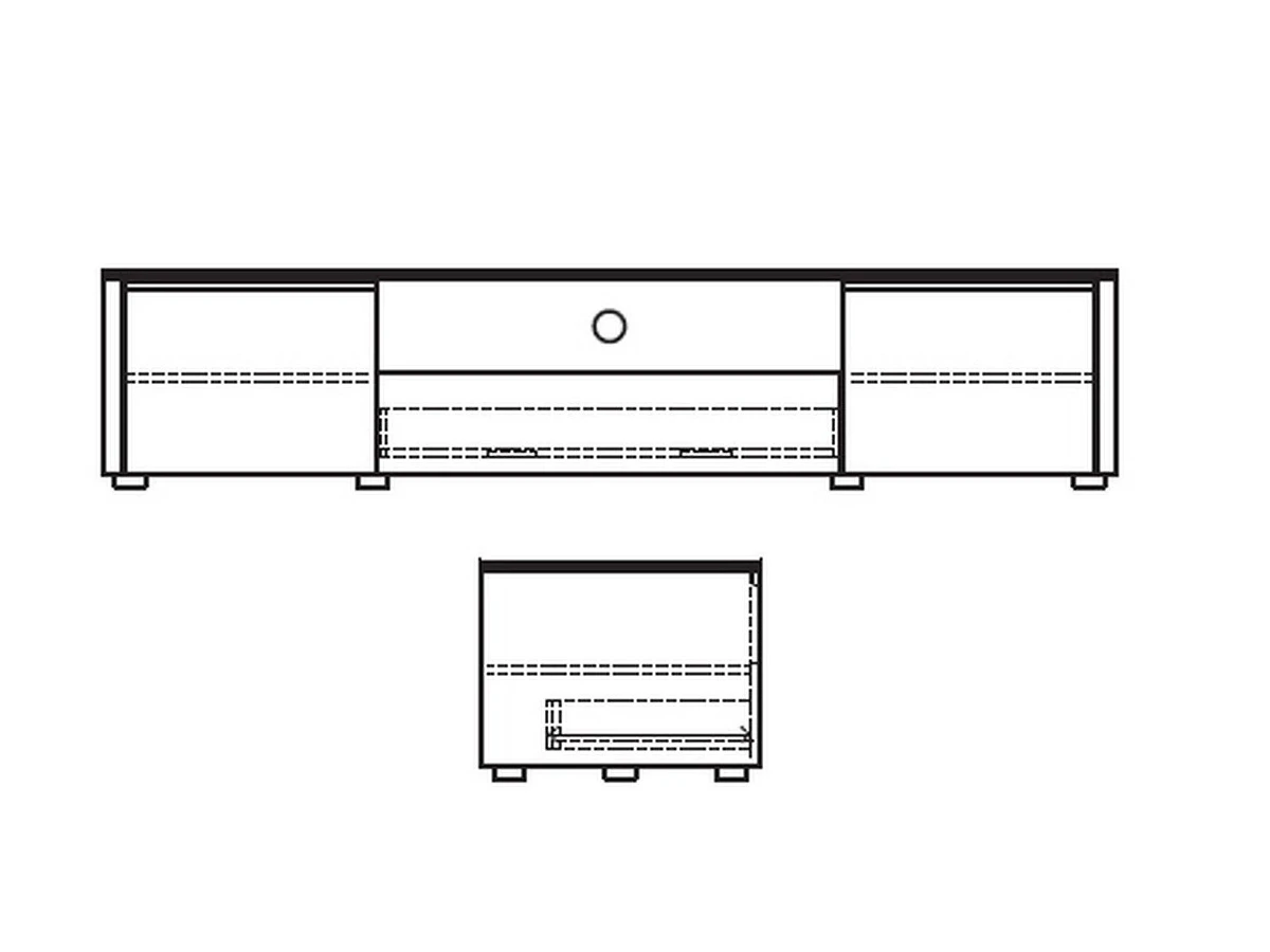 Тумба под TV PATERNA 957338  - фото 5
