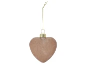 Елочное украшение шар Browny velvet