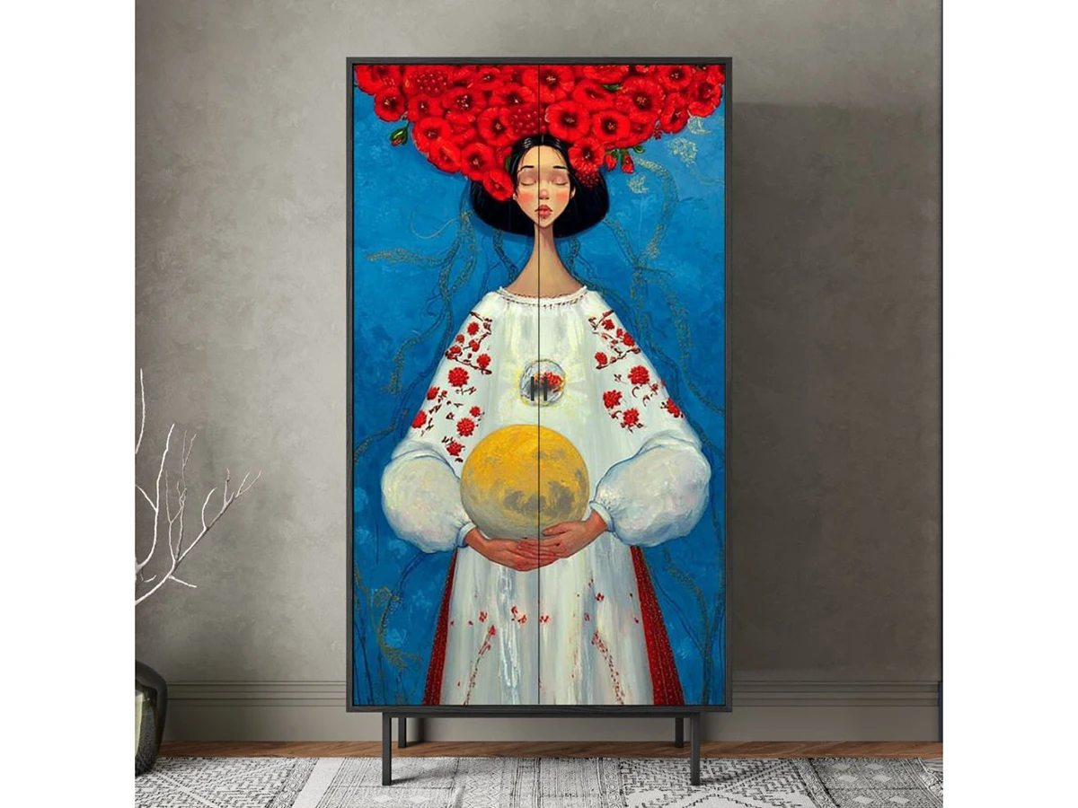 Шкаф Emerson Art Женщина с планетой 958461