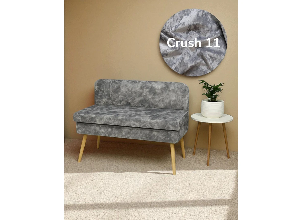 Диван кушетка с ящиком Эда, плюш 959638  - фото 3